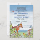Search for by mail baby shower invitations Watercolor greenery