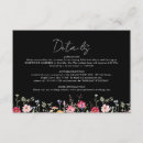 Search for rustic wedding enclosure cards Botanical