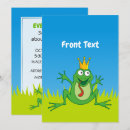Search for frog prince invitations Cartoon