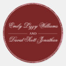 Search for unique wedding stickers Calligraphy script