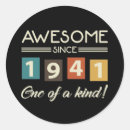 Search for 80 year stickers Retro