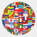 Search for global flags stickers World