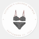 Search for lingerie shower stickers Elegant