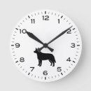 Search for dog clocks Silhouette