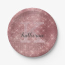 Search for dusty rose plates Glam
