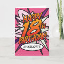 Search for 18th birthday cards Eighteenth