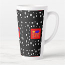 Search for red and white mugs For her