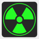 Search for radioactivity stickers Radiation