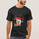 Search for maltese christmas tshirts Reindeer