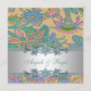 Search for paisley invitations Indian