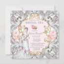 Search for bridal tea invitations Vintage tea party