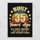 Search for 35 years invitations Vintage