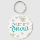 Search for in the snow key rings Snowflakes