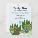 Search for forest friends invitations Squirrel