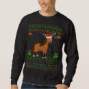 Search for christmas horse hoodies Ugly