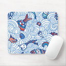 Search for abstract fish mousepads Modern