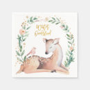 Search for deer napkins First birthday