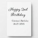 Search for simple plaques Happy birthday