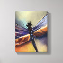 Search for dragonfly canvas prints Insect