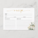 Search for love recipe cards Calligraphy