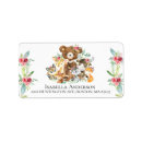 Search for moose return address labels Cute