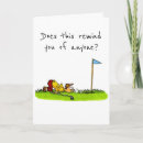 Search for funny golfer birthday cards Cartoon