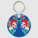 Search for leaf round key rings Blue