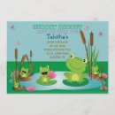 Search for leaping frog invitations Pond