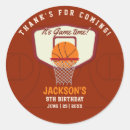 Search for cute basketball stickers Orange