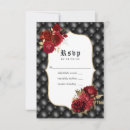 Search for red leather invitations Black