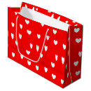Search for heart shaped gift bags White