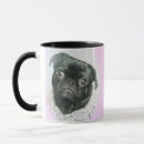 Search for pug love mugs Pink