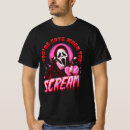 Search for ghostface tshirts Black