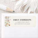Search for boho floral wedding return address labels Garden