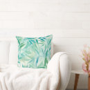 Search for teal leaves cushions Green