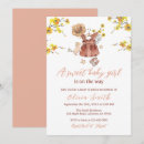 Search for yellow baby girl shower invitations Greenery