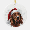 Search for irish santa christmas tree decorations Watercolor