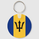 Search for flag of barbados key rings World flags