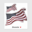 Search for flag waving stickers Red white and blue