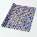 Search for azulejos gift wrap Portuguese