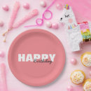 Search for happy birthday plates Typography