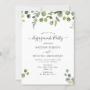 Search for leaf engagement party invitations Greenery