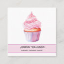 Search for cupcake business cards Sweets
