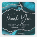 Search for teal and silver wedding stickers Elegant