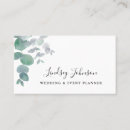 Search for eucalyptus business cards Watercolor