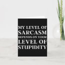 Search for sarcastic cards Unique