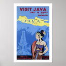 Search for visit indonesia posters Vintage