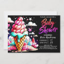 Search for ice cream baby girl shower invitations Sweet