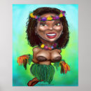 Search for hula girl art Tropical