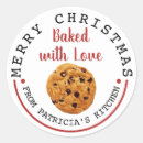 Search for baking chocolate chip cookies stickers Baked with love